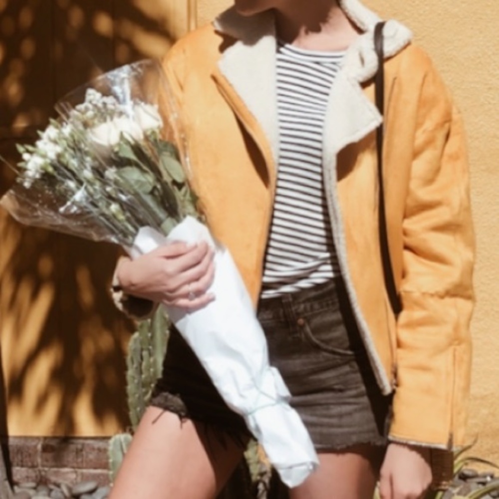 Zara suede jacket